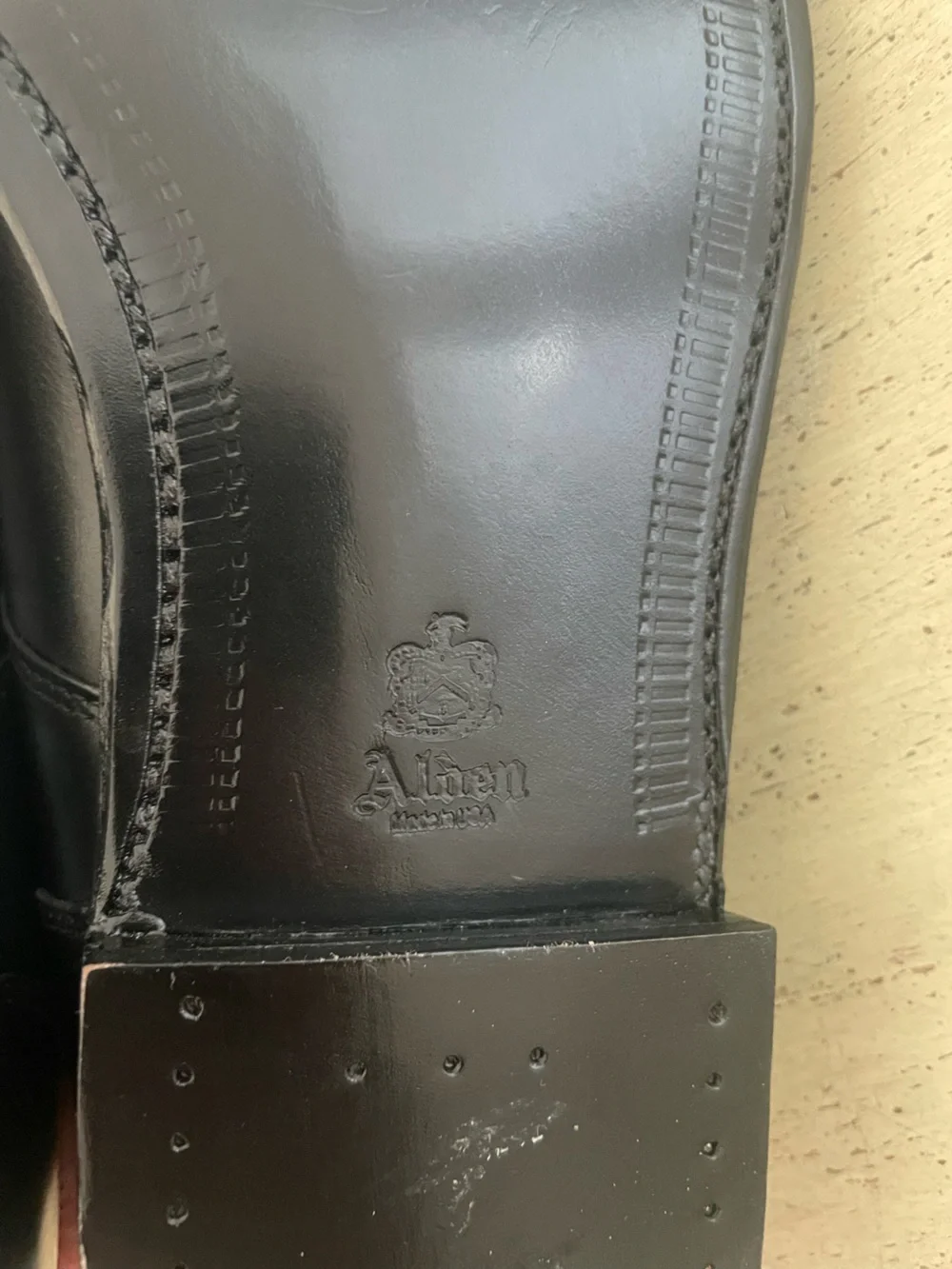Alden® for J.Crew Norwegian-front bluchers in Black Size 9 NWOB $795 CN699